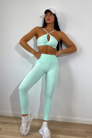 PureEase Hip Ruching Soft Legging