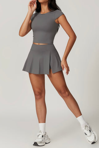 Split Side Sports Skort