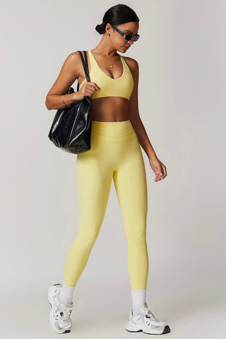 High Rise Double Line 7/8 Legging