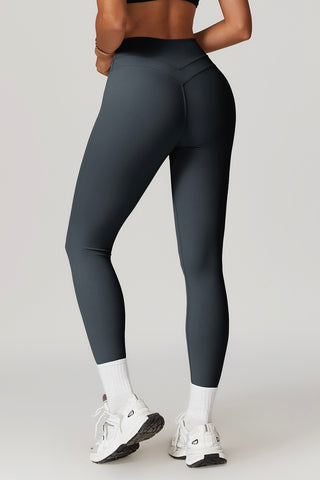 High Rise Double Line 7/8 Legging